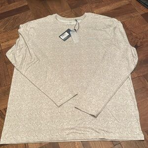 Fish Hippie-Resolve Performance Crewneck-Tan-XL